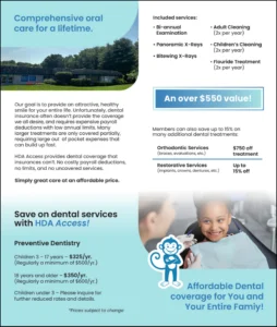 Hamilton Dental Associates HDA Access Brochure